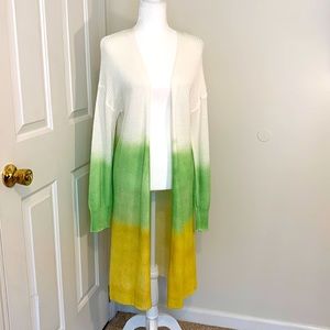 Citrus ombré duster